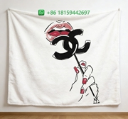 Chanel Throw Blankets